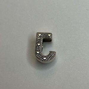 Pandora “Letter J Alphabet Charm”